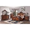 Classic Ornate Carved Wooden Bed Frame