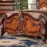 Classic Ornate Carved Wooden Bed Frame