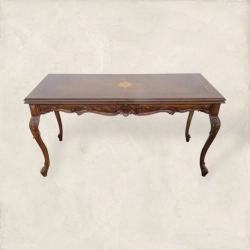 Art Carved Dining Table 993 for Kitchen and Dining Room - Mulyoharjo Furniture Supplier