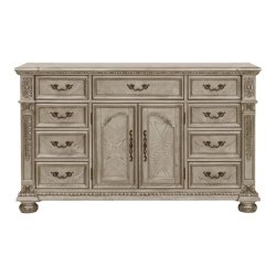 Luxury Ornate Carved Wood Bed Frame | Classic Victorian Revival Bedroom Furniture
