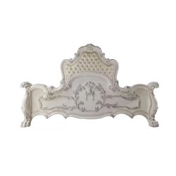 Luxury Handcrafted Baroque Wood Bed Frame