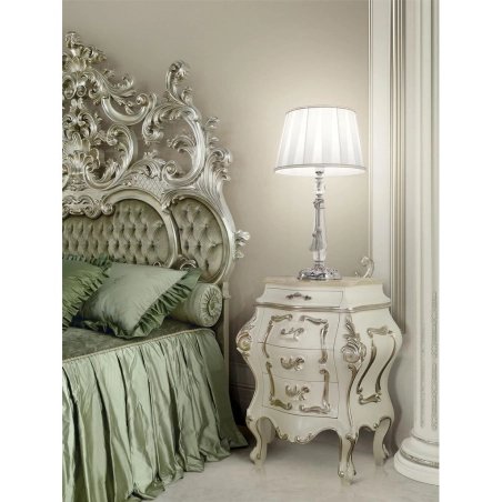 Luxury Classic Carved Wood Sofa Ornate Design