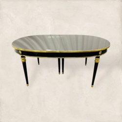 Art Painted Dining Table 1036 for Kitchen and Dining Room - Mulyoharjo Furniture Supplier