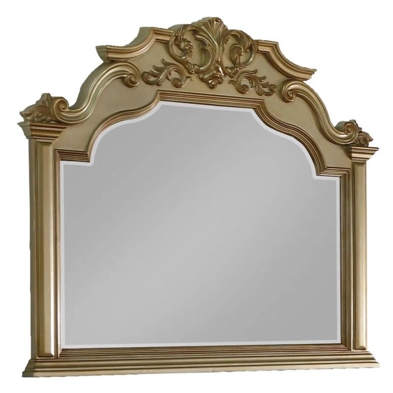 Ornate Gold Carved Frame Wall Mirror Ornate Gold Carved Frame Wall Mirror