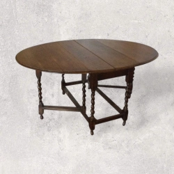 Art Vintage Round Table 1050 for Kitchen and Dining Room - Mulyoharjo Furniture Supplier