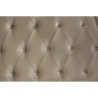 Ornate Traditional King Bed with Upholstered Headboard