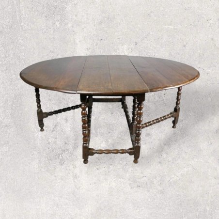 Art Colonial Round Table 1055 for Kitchen and Dining Room - Mulyoharjo Furniture Supplier