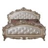 Luxury Ornate Classic Carved Upholstered Bed Frame