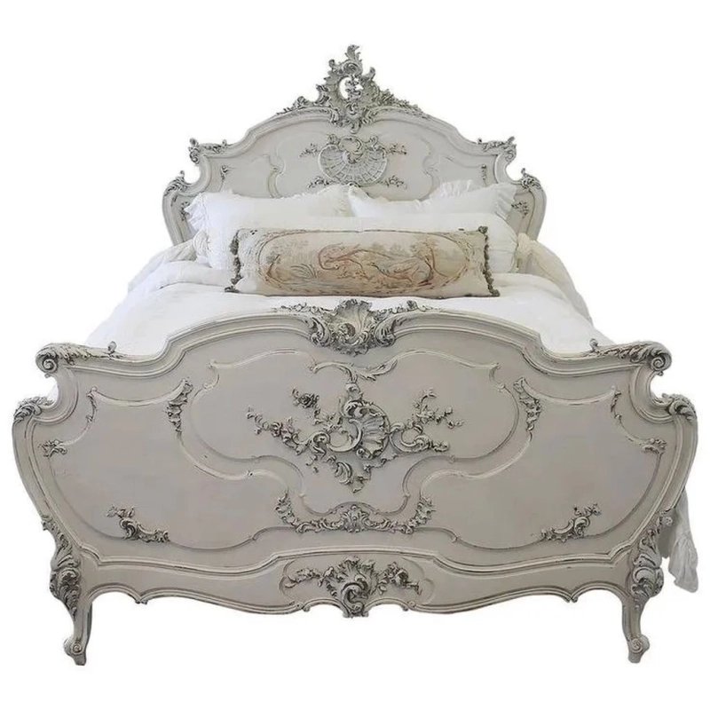 Luxury Ornate Carved French Style Bed Frame Luxury Ornate Carved French Style Bed Frame