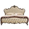 Luxury Classic Tufted Upholstered Bed Frame