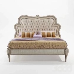 Luxury Cream Upholstered Tufted Classic Bed Frame