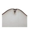 White Upholstered Classic Traditional Bed Frame