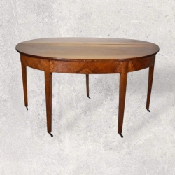 Furniture Wood Round Dining Table Supplier 1081