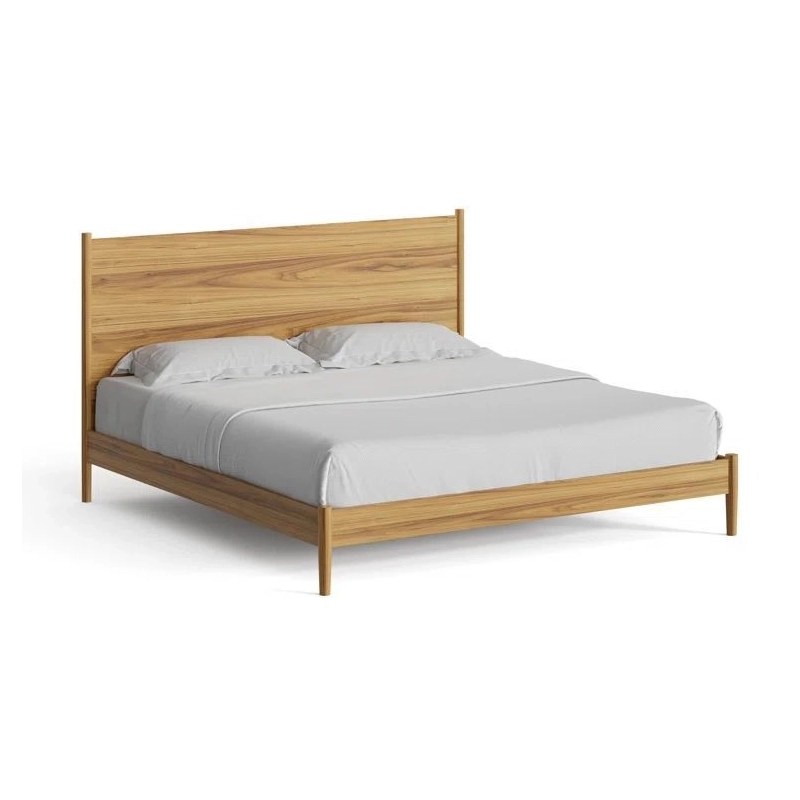 Minimalist Wooden Bed Frame with Headboard Minimalist Wooden Bed Frame with Headboard