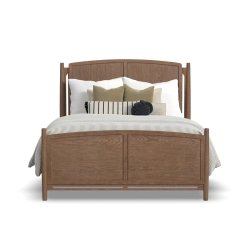 Solid Wood Transitional Modern Bed Frame Bedroom Furniture