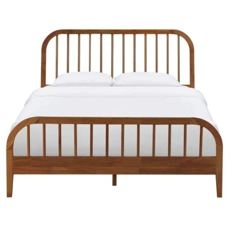Solid Wood Modern Minimalist Bed Frame Bedroom Furniture