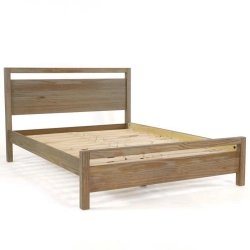 Solid Wood Bed Frame Minimalist Design