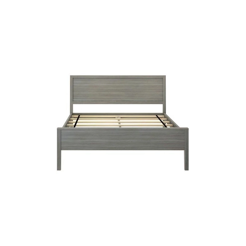Modern Minimalist Wooden Bed Frame with Headboard Modern Minimalist Wooden Bed Frame with Headboard