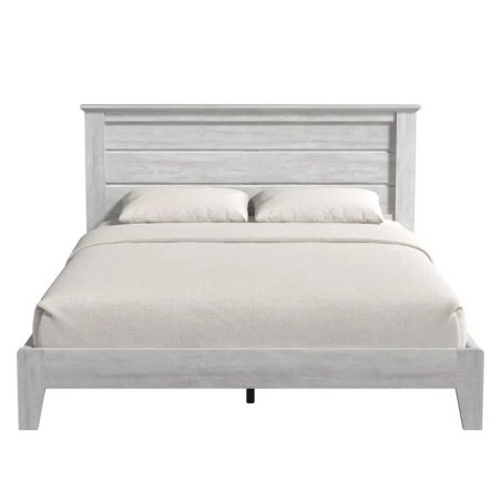 Modern Rustic Wood Platform Bed Frame
