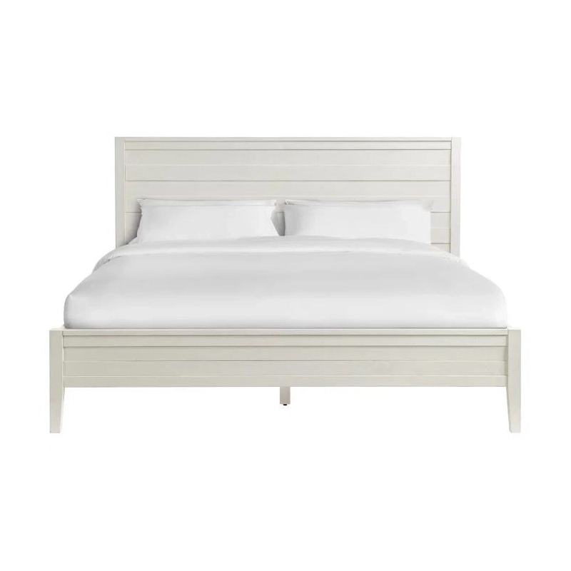 Solid Wood Bed Frame with Slatted Headboard and Footboard Solid Wood Bed Frame with Slatted Headboard and Footboard
