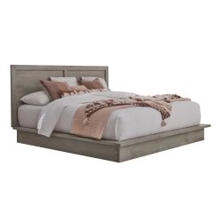 Rustic Modern Solid Wood Platform Bed Frame Queen Size