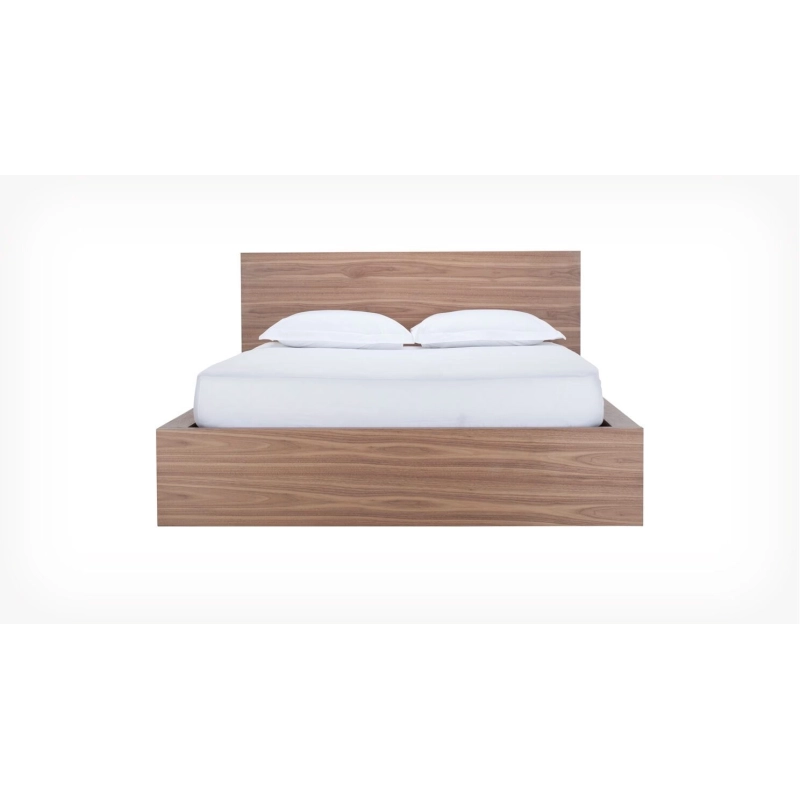 Modern Wooden Platform Bed Frame with Headboard Modern Wooden Platform Bed Frame with Headboard
