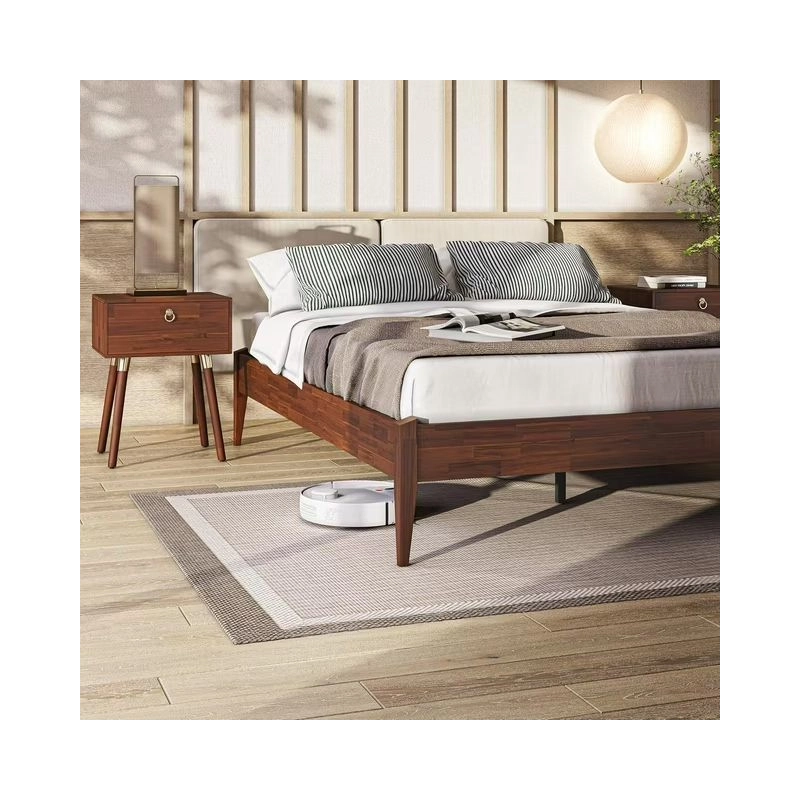 Minimalist Modern Solid Wood Bedroom Bed Frame Minimalist Modern Solid Wood Bedroom Bed Frame