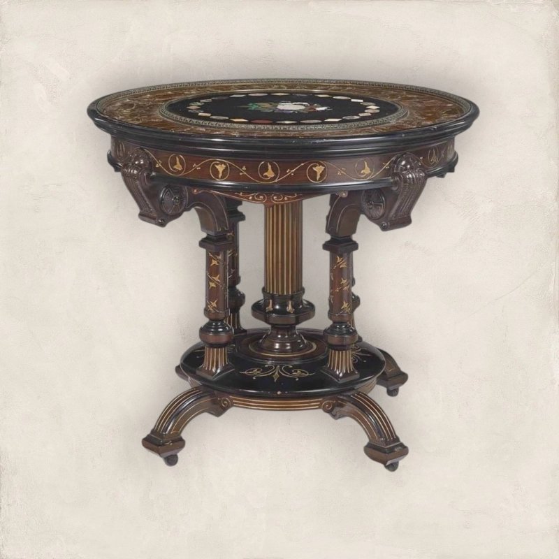 Furniture Painted Round Dining Table Supplier 1130 Furniture Painted Round Dining Table Supplier 1130