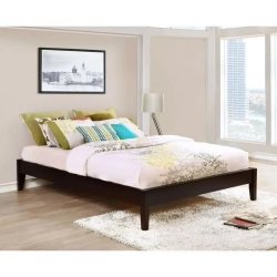 Modern Minimalist Platform Wood Bed Frame