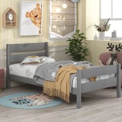 Modern Wooden Kids Bed Frame for Child Bedroom