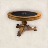 Furniture Carved Design Round Dining Table Supplier 1134
