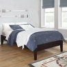 Modern Minimalist Wooden Bed Frame - Sturdy Bedroom Furniture