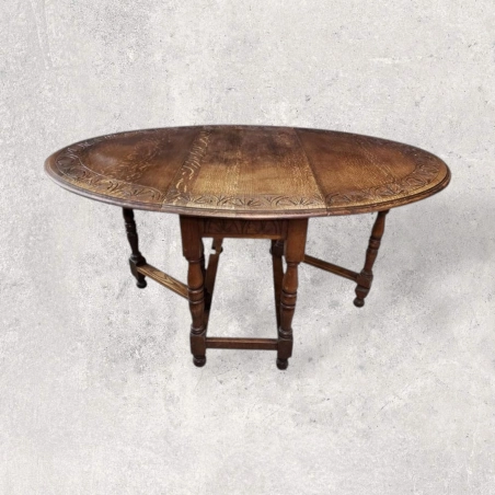 Furniture Carved Round Table Supplier 1144