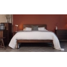 Premium Solid Wood Bed Frame with Modern Design Headboard