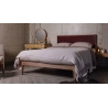 Premium Solid Wood Bed Frame with Upholstered Headboard