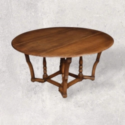 Furniture Colonial Design Round Dining Table Supplier 1163