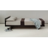 Minimalist Modern Wooden Platform Bed Frame with Headboard