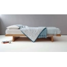 Minimalist Solid Wood Platform Bed Frame with Contemporary Design