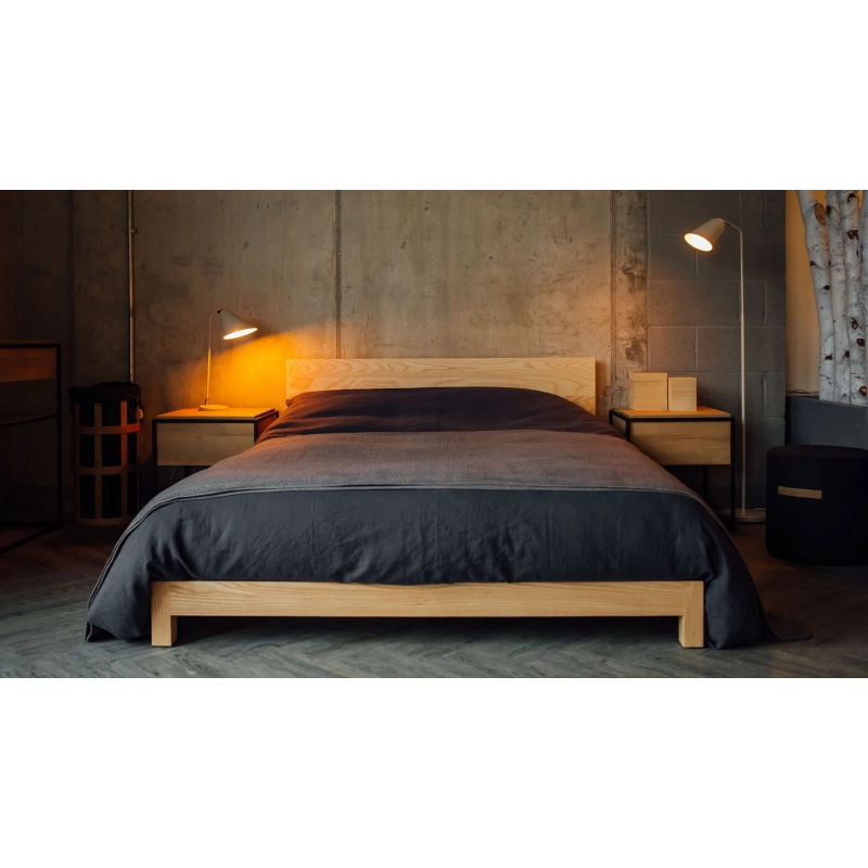 Minimalist Solid Wood Bed Frame | Modern Bedroom Furniture Minimalist Solid Wood Bed Frame | Modern Bedroom Furniture