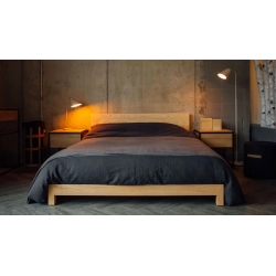 Minimalist Solid Wood Bed Frame | Modern Bedroom Furniture