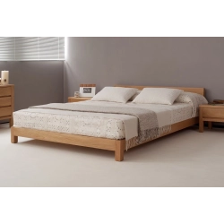 Minimalist Modern Solid Wood Platform Bed Frame