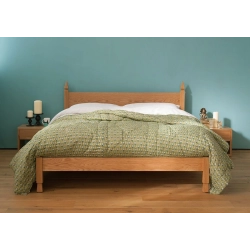 Solid Wood Bed Frame - Minimalist Contemporary Design
