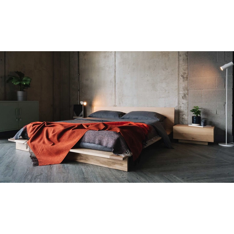 Minimalist Modern Platform Bed Frame Solid Wood Minimalist Modern Platform Bed Frame Solid Wood