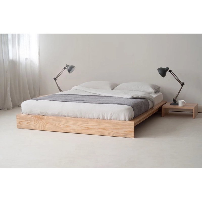 Minimalist Modern Solid Wood Bed Frame Minimalist Modern Solid Wood Bed Frame