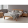 Minimalist Solid Wood Bed Frame with Matching Nightstands