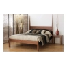 Elegant Solid Wood Bed Frame with Tapered Posts