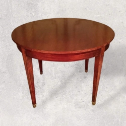 Furniture Mahogany Round Dining Table Supplier 1178