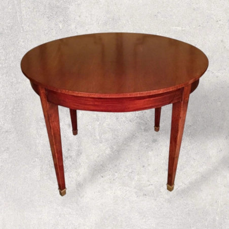 Furniture Mahogany Round Dining Table Supplier 1178