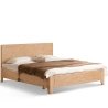 Minimalist Modern Solid Wood Platform Bed Frame Natural Finish