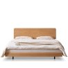 Minimalist Modern Wooden Bed Frame Queen Size
